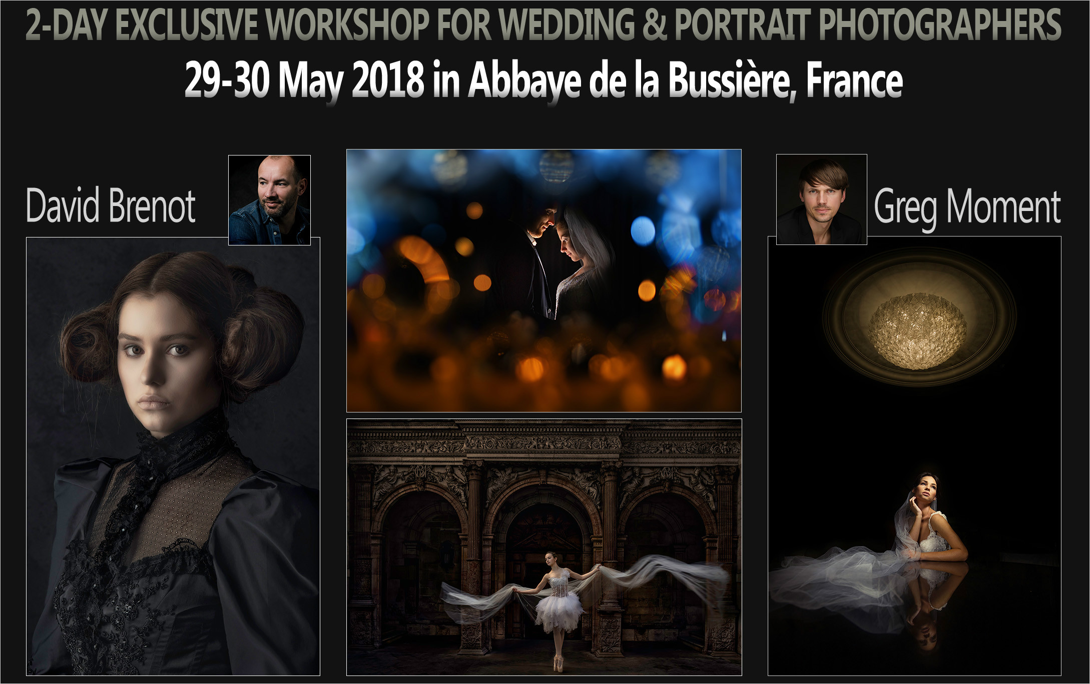 Abbaye de la Bussière, France - 29/30.05.2018. with David Brenot